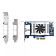 QNAP QXG-10G2T-X710 - Dual-Port 10GbE (Intel X710) Erweiterungskarte für PC und QNAP NAS