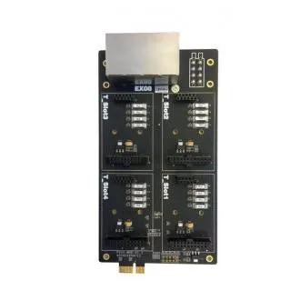 Yeastar EX08 Karte, 8 Anschlüsse, 4 Positionen für S2, O2, SO, BRI, GSM Yeastar EX08 Karte, 8 Anschlüsse, 4 Positionen für S2, O2, SO, BRI, GSM