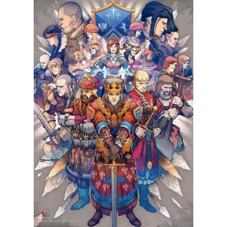 GLO GAMING PUZZLE: THE WITCHER NORTHERN REALMS GLO GAMING PUZZLE: THE WITCHER NORTHERN REALMS