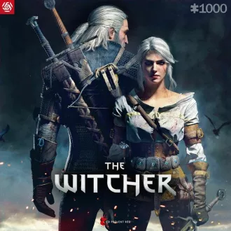 GLO GAMING PUZZLE: THE WITCHER GERALT & CIRI GLO GAMING PUZZLE: THE WITCHER GERALT & CIRI