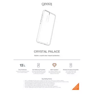ZAGG GEAR4 D3O Crystal Palace Abdeckung Samsung S21 FE pass-through