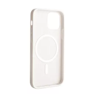 ER POWER Silikonhülle CARNEVAL SNAP für iPhone 13 mini mit MagSafe - weiß