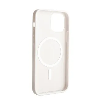ER POWER Silikonhülle CARNEVAL SNAP für iPhone 13 mini mit MagSafe - weiß