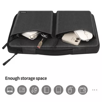 Seine Scene Laptop-Tasche Seine Scene Orleans Hülle 16''- schwarz