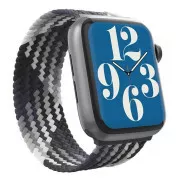 GEAR4 Apple Watch Armband 41/40/38mm SM grau/verspiegelt