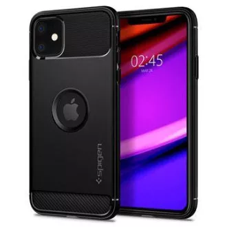 Schutzhülle Spigen Rugged Armor für Apple iPhone 11 schwarz Schutzhülle Spigen Rugged Armor für Apple iPhone 11 schwarz