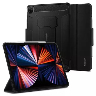 Schutzhülle Spigen Rugged Armor Pro für Apple iPad Pro 12,9" 2021 schwarz Schutzhülle Spigen Rugged Armor Pro für Apple iPad Pro 12,9" 2021 schwarz