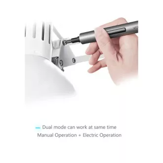 Xiaomi Wowstick 1F 69v1 elektrischer AKU-Schraubendreher silber Xiaomi Wowstick 1F 69v1 elektrischer AKU-Schraubendreher silber