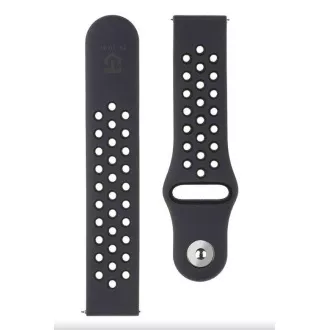 Tactical 856 Doppelsilikonband 20mm Schwarz