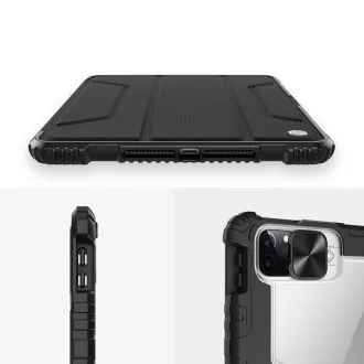 Nillkin Bumper PRO Hülle für iPad Air 4/5/10.9 2020/11 2024/2025/Pro 11 2020/2021/2022 Schwarz
