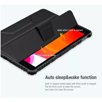 Nillkin Bumper PRO Protective Stand Case für iPad 10.2 2019/2020/2021 Schwarz
