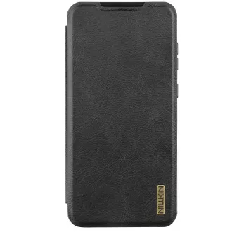 Nillkin Qin Buch PRO Fall für Samsung Galaxy A56 5G Schwarz