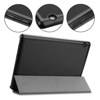 Tactical Book Tri Fold Tasche für iPad 11 2025/10.9 2022 Schwarz