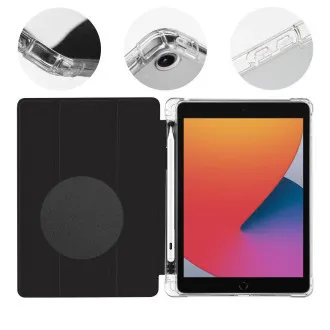 COVER:ME MistyTab Hülle für iPad 10.2 2019/2020/2021 Schwarz
