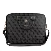 Guess PU 4G Metall Logo Notebooktasche 15/16" Grau