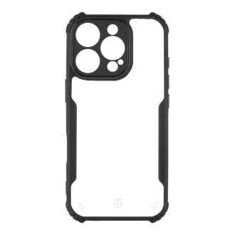 Tactical Quantum Stealth Cover für Apple iPhone 16 Pro Klar/Schwarz