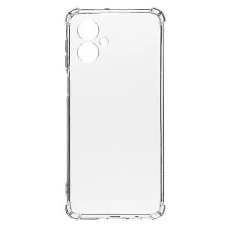 Taktische TPU Plyo Abdeckung für Motorola G55 Transparent