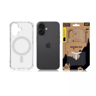 Taktische MagForce Plyo Abdeckung für Apple iPhone 16 Transparent
