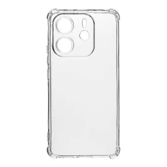 Taktische TPU Plyo Abdeckung für Xiaomi Redmi Note 14 4G Transparent