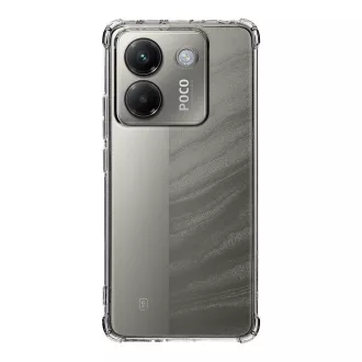 Taktische TPU Plyo Abdeckung für Poco M7 Pro Transparent Taktische TPU Plyo Abdeckung für Poco M7 Pro Transparent