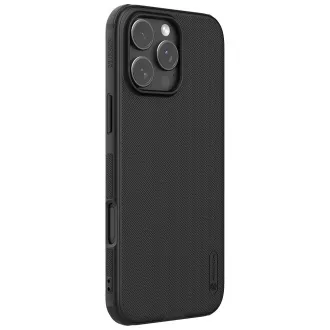 Nillkin Super Frosted PRO Magnetic Back Cover für Apple iPhone 16 Pro Schwarz