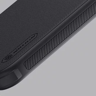Nillkin Super Frosted PRO Magnetic Back Cover für Apple iPhone 16 Schwarz