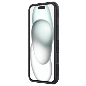 Nillkin Super Frosted PRO Magnetic Back Cover für Apple iPhone 16 Schwarz