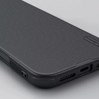 Nillkin Super Frosted PRO Magnetic Back Cover für Apple iPhone 16 Schwarz