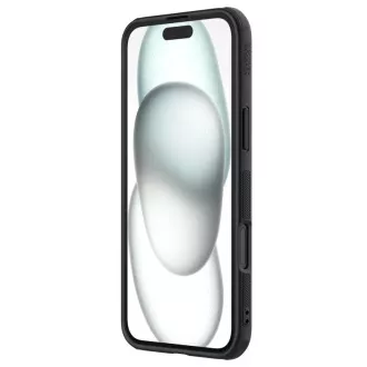 Nillkin Super Frosted PRO Back Cover für Apple iPhone 16 Schwarz
