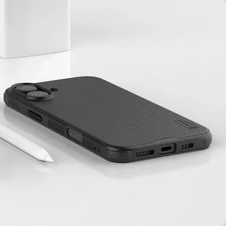 Nillkin Super Frosted PRO Back Cover für Apple iPhone 16 Schwarz