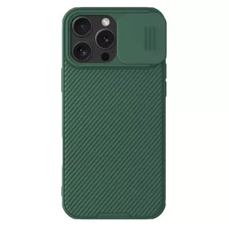 Nillkin CamShield PRO Magnetische Rückenabdeckung für Apple iPhone 16 Pro Max Dunkelgrün