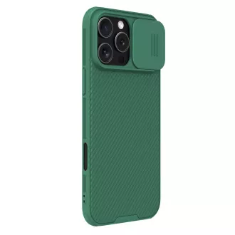 Nillkin CamShield PRO Magnetische Rückenabdeckung für Apple iPhone 16 Pro Max Dunkelgrün