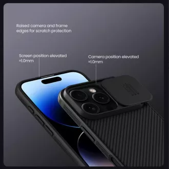 Nillkin CamShield PRO Rückwand für Apple iPhone 16 Pro Max Titanium Gray