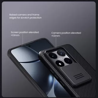 Nillkin CamShield PRO Rückseite Abdeckung für Xiaomi 14T schwarz Nillkin CamShield PRO Rückseite Abdeckung für Xiaomi 14T schwarz