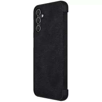 Nillkin Qin Buch Fall für Samsung Galaxy A14 5G Schwarz