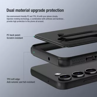 Nillkin Frosted PRO Rückseite Abdeckung für Samsung Galaxy S23 Schwarz Nillkin Frosted PRO Rückseite Abdeckung für Samsung Galaxy S23 Schwarz