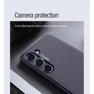 Nillkin Frosted PRO Magnetische Rückseite Abdeckung für Samsung Galaxy S23 Schwarz