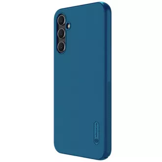 Nillkin Super gefrostet zurück Abdeckung für Samsung Galaxy A34 5G Pfau blau