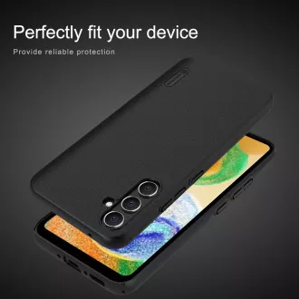 Nillkin Super gefrostet zurück Abdeckung für Samsung Galaxy A34 5G Pfau blau