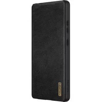 Nillkin Qin Buch PRO Fall für Samsung Galaxy S25 Ultra Schwarz
