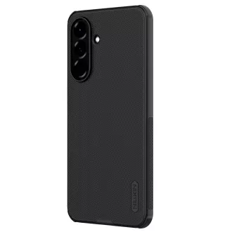 Nillkin Super Frosted PRO Rückseite Abdeckung für Samsung Galaxy A56 5G Schwarz
