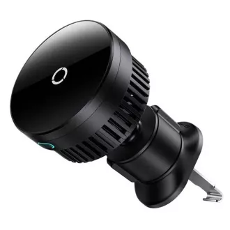 Baseus MagPro Magnethalterung mit drahtloser Aufladung 15W Schwarz