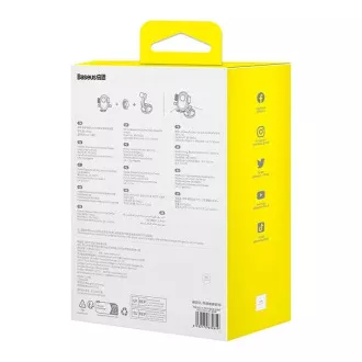 Baseus Universal Autohalterung mit Armaturenbrett Halterung UltraControl Lite Serie Schwarz