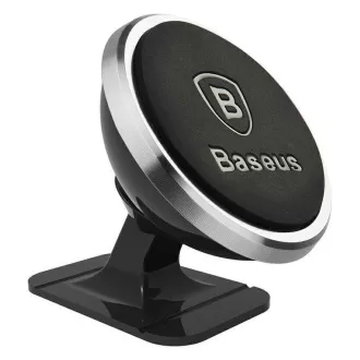 Baseus universeller magnetischer Autohalter für das Armaturenbrett 360 Grad. silber Baseus universeller magnetischer Autohalter für das Armaturenbrett 360 Grad. silber