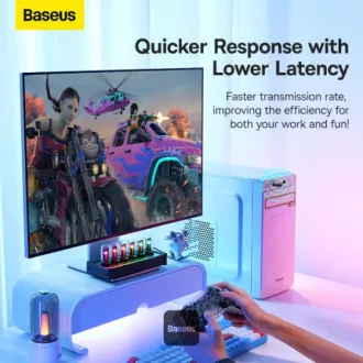 Baseus Wireless Bluetooth Adapter BA07 Schwarz Baseus Wireless Bluetooth Adapter BA07 Schwarz