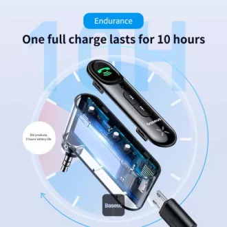 Baseus bluetoooth audio adapter Qiyin schwarz