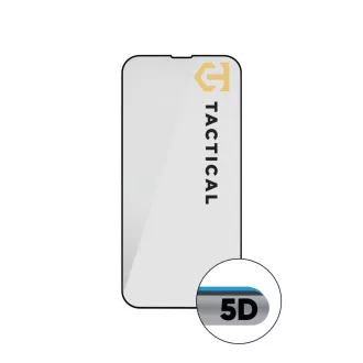 Tactical Glass Shield 5D Glas für Apple iPhone 13/13 Pro/14/16e/17e Schwarz