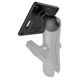 RAM Mounts VESA-Halterung 75x75 mm, mit 1,5"-Kugelbolzen, RAM-2461U