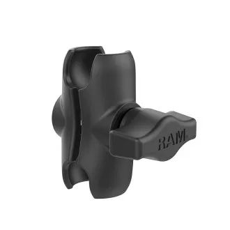 RAM Mounts kurzer Arm, Metall, für 1" Kugelzapfen (Gesamtlänge 60 mm), RAM-B-201U-A