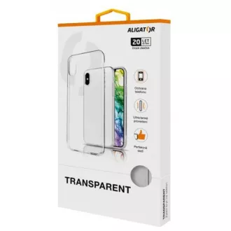 ALIGATOR Tasche Transparent Samsung Galaxy A12